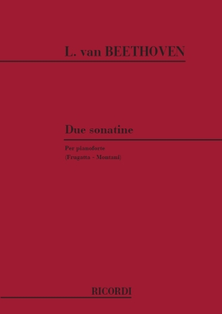 L.V. Beethoven 2 Sonatine Piano