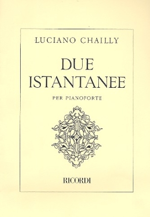 Due Istantanee per pianoforte