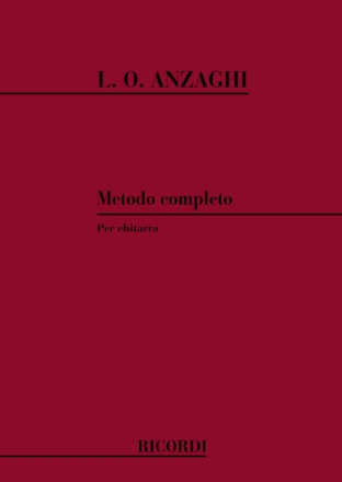 L.O. Anzaghi Metodo Completo Metodi E Studi Per Chitarra