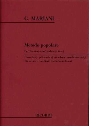G. Mariani Metodo Popolare Band Music