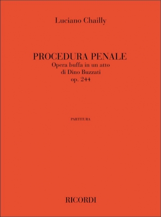 L. Chailly Procedura Penale Classical