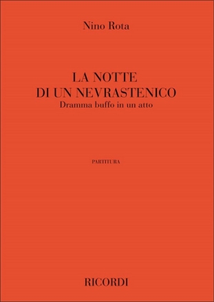 N. Rota La Notte Di Un Nevrastenico Classical