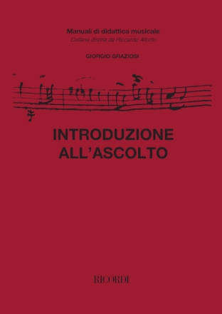 G. Graziosi Introduzione All'Ascolto Opera Theory