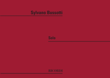 S. Bussotti Solo classical