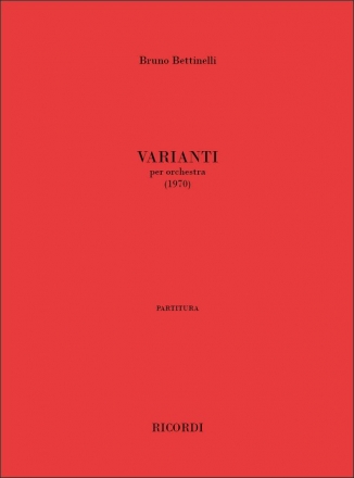B. Bettinelli Varianti Classical