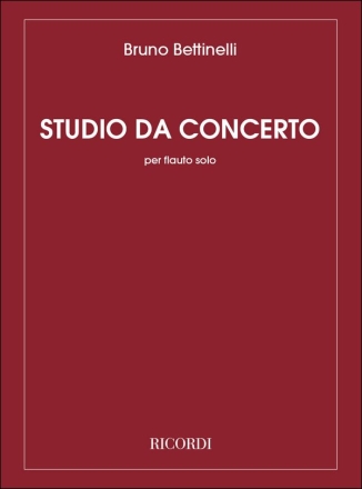 B. Bettinelli Studio Da Concerto flute