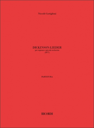 N. Castiglioni Dickinson - Lieder Classical