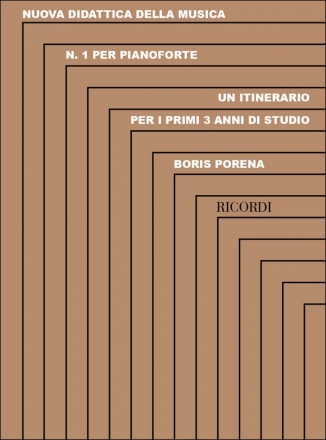 B. Porena Un Itinerario Per I Primi Tre Anni Di Studio Piano