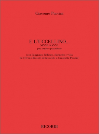 G. Puccini E L'Uccellino... Voice and various instruments
