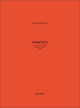 F. Donatoni Darkness Classical