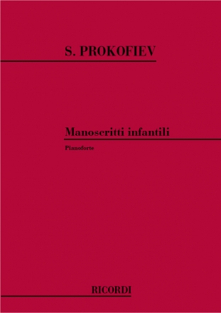 Manoscritti Infantili per pianoforte