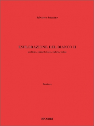 S. Sciarrino Esplorazione Del Bianco Ii Quartetti