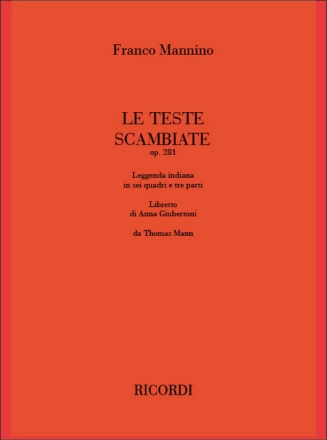 F. Mannino Le Teste Scambiate, Op. 281 Classical