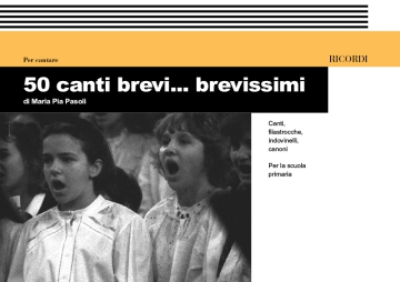 M.P. Pasoli 50 Canti Brevi Brevissimi Music Education