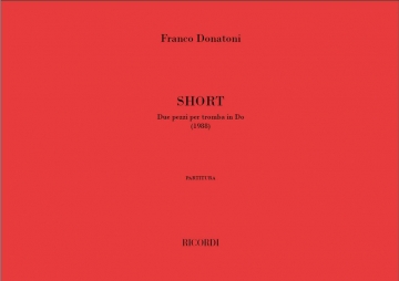 Short per tromba in Do partitura