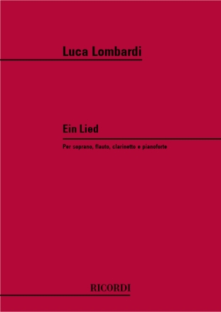 L. Lombardi Ein Lied TRIO