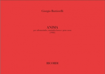G. Battistelli Anima Percussion instruments