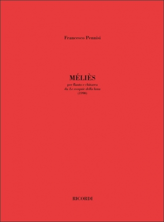 F. Pennisi Melies Da 'Le Esequie Della Luna' Flute and Guitar