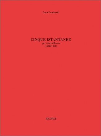 Istantanee (1988-1991) per contrabbasso