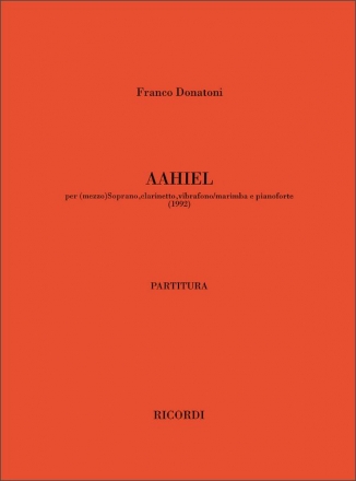 F. Donatoni Aahiel Musica Da Camera