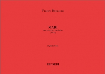 F. Donatoni Mari Percussion instruments