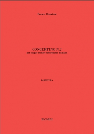 F. Donatoni Concertino N. 2 Pianoforte