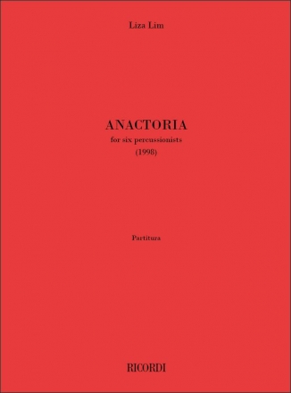 L. Lim Anactoria Partitura