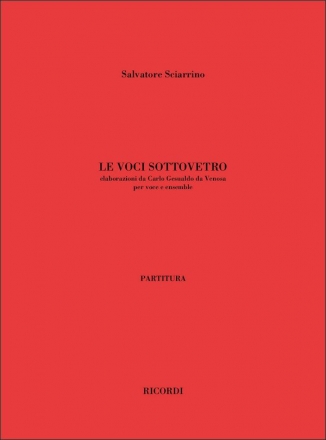 S. Sciarrino Le Voci Sottovetro Classical