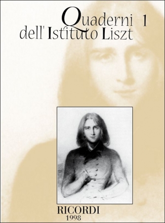 Various Quaderni Dell'Istituto Liszt N. 1 1998 Books (about music or biography)