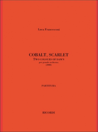 L. Francesconi Cobalt, Scarlet Classical
