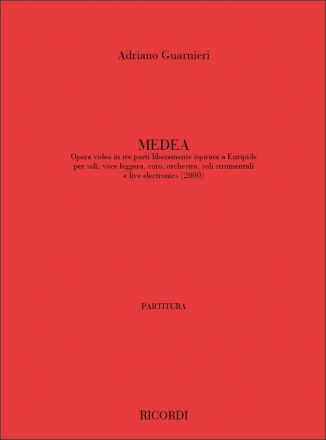 A. Guarnieri Medea. Opera Video In Tre Parti Liberamente Classical