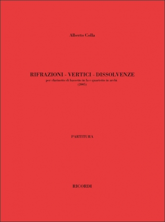 A. Colla Rifrazioni - Vertici - Dissolvenze Quintet