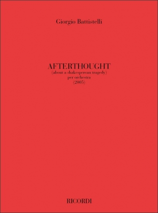 G. Battistelli Afterthought Classical