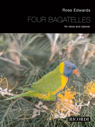 4 Bagatelles   for oboe and clarinet score