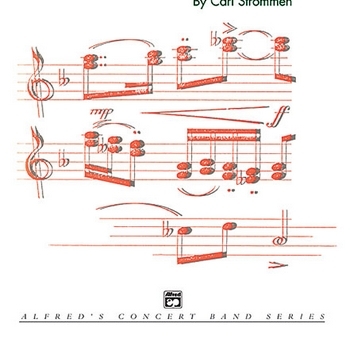 Strommen. Carl Cumberland Cross (score)  Symphonic wind band