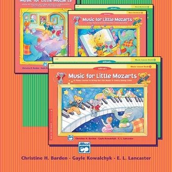 Little Mozarts Starter Pack (book & toy)  Piano teaching material