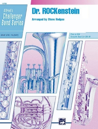 Hodges, Steve (arranger) Dr. ROCKenstein (concert band)  Symphonic wind band