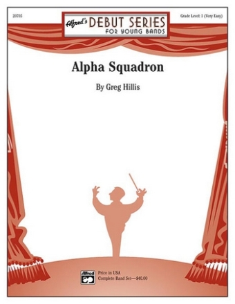 Hillis, Greg Alpha Squadron (concert band)  Symphonic wind band