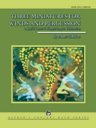 Three Miniatures/Winds & Percussion(c/b)  Symphonic wind band