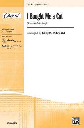 Albrecht, Sally K (arranger) I Bought Me a Cat (2pt)  Mixed voices