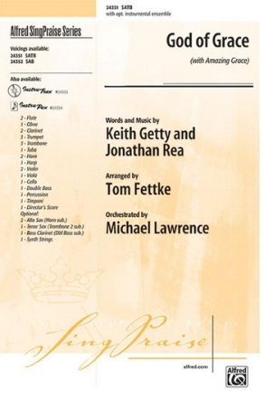 Arranger God Of Grace (With Amazing Grace) SATB  Mixed voices