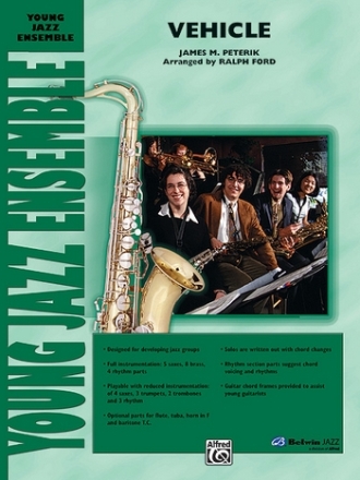 Peterik arr Ford,R Vehicle (jazz ensemble) Score  Scores