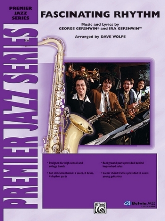 Gershwin arr Wolpe Fascinating Rhythm (jazz Ensemble) Score  Scores