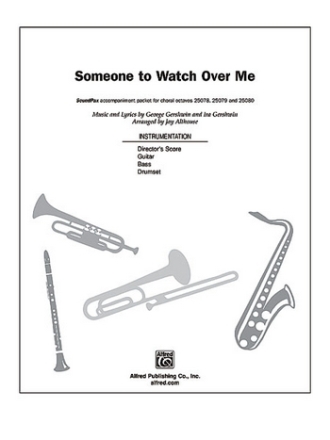 Gershwirr Althouse Someone to Watch Over Me SoundPax  Mixed ensemble