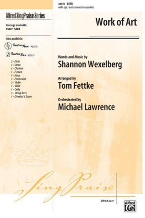 Fettke, Tom (arranger) Work of Art SATB  Mixed voices