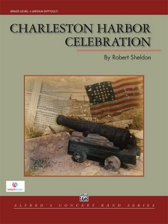 Charleston Harbor Celebration op.119 for concert band score and parts