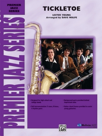 Young, L arr. Wolpe, D Tickletoe (jazz ensemble)  Jazz band