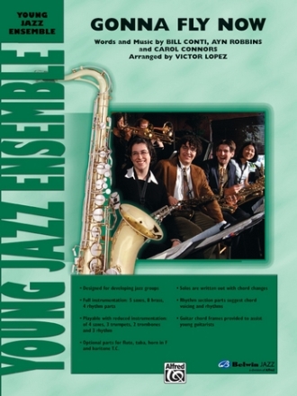 Lopez,Victor (arranger) Gonna Fly Now (rocky) (jazz ensemble) Sc  Scores