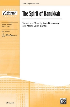 Brownsey The Spirit of Hanukkah 2Pt  Unison, upper, equal voices