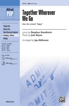 Althouse,Jay (Arranger) Together Wherever We Go SAB  Mixed voices